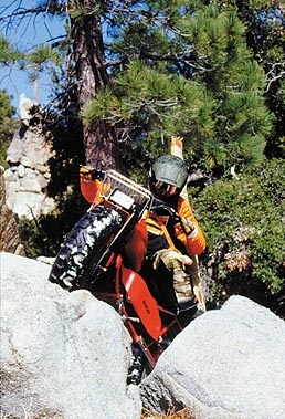Rokon takes on the toughest trails with ease