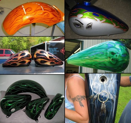 Past work by Spike - Spike's Custom Paint