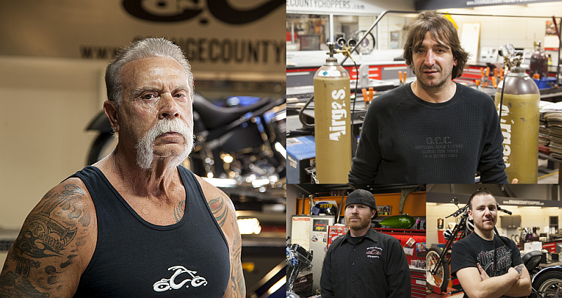 Paul Teutul Sr. and Crew