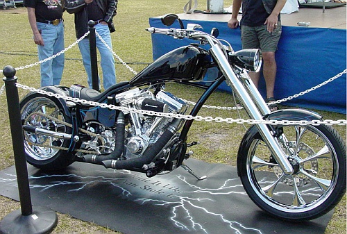 First V-Force Custom Bike