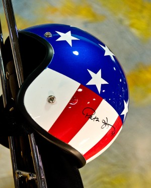 Peter Fonda - Autographed Helmet